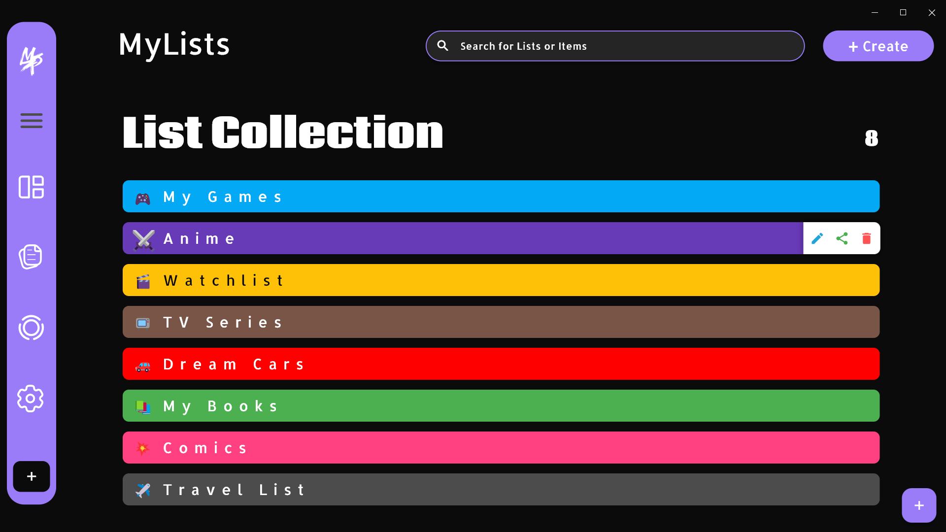 List Collection